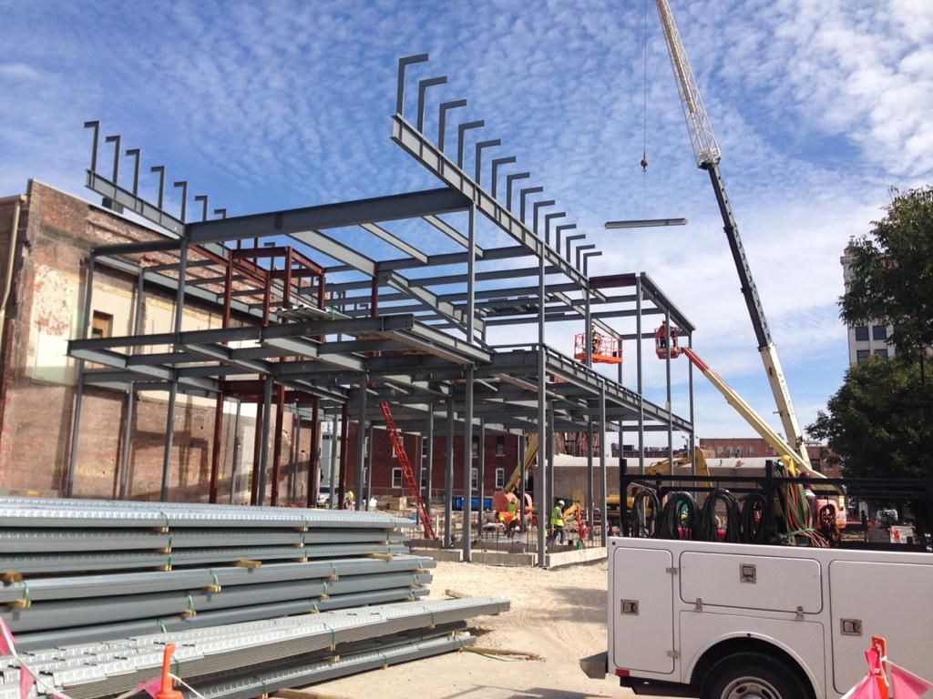 Central Fire Station addition, 4th & Scott.